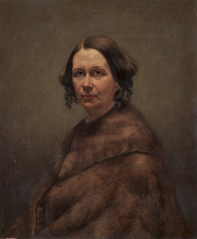 Mrs. Goss (öljy kankaalle) tekijältä Caroline L. Ormes Ransom