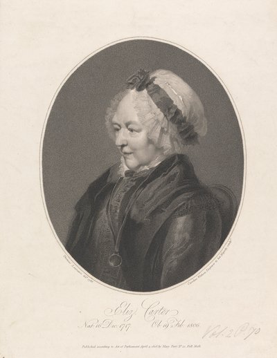 Elizabeth Carter tekijältä Caroline Watson