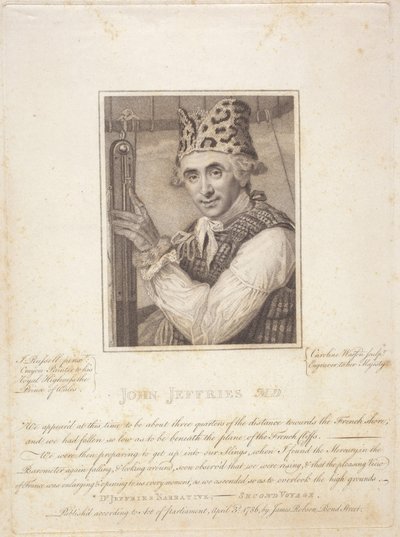 John Jeffries M.D., 3. huhtikuuta tekijältä Caroline and Russell John (1745 1806) Watson