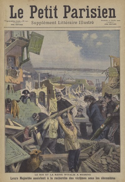 Vuoden 1908 Messinan maanjäristys, Italia tekijältä Carrey