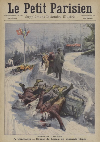 Talviurheilu: onnettomuus Chamonix