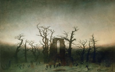 Abbey Oakwoodissa tekijältä Caspar David Friedrich