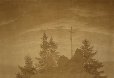 Risti vuorilla tekijältä Caspar David Friedrich