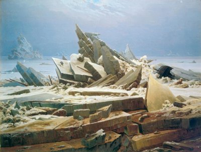 Das Eismeer tekijältä Caspar David Friedrich