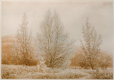 Der Frühling tekijältä Caspar David Friedrich