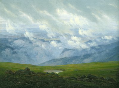 Ajelehtivia pilviä tekijältä Caspar David Friedrich