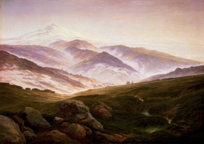 Erinnerung ja das Riesengebirge tekijältä Caspar David Friedrich