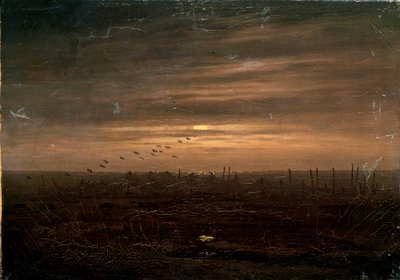 Kalastusverkot, 1700-luvun loppu tai 1800-luku tekijältä Caspar David Friedrich