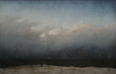 Saksa: Der Mönch am Meer Munkki meren rannalla tekijältä Caspar David Friedrich