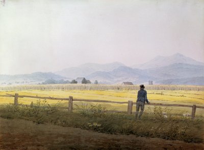 Maisema, 1800-luvun alku tekijältä Caspar David Friedrich