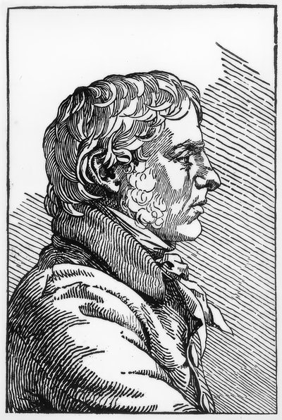 Selbstbildnis tekijältä Caspar David Friedrich