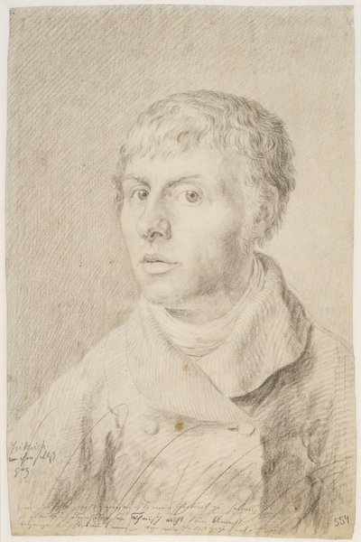 Omakuva, 1800 tekijältä Caspar David Friedrich
