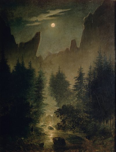 Uttewalder Grund tekijältä Caspar David Friedrich