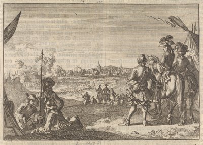 Ranskalaiset ottivat Nijmegenin, 1672 tekijältä Caspar Luyken