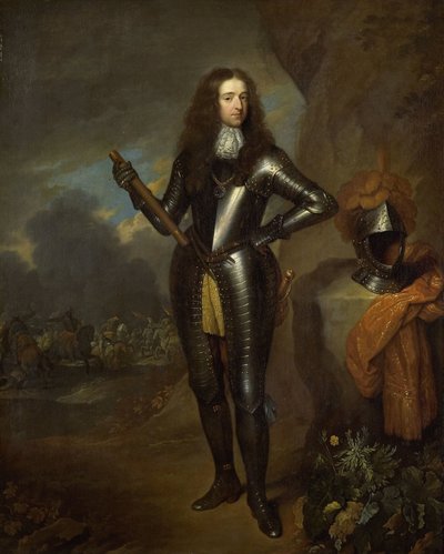 Vilhelm III (1650-1702), Orangen prinssi ja vuodesta 1689 Englannin kuningas tekijältä Caspar Netscher (copy after)
