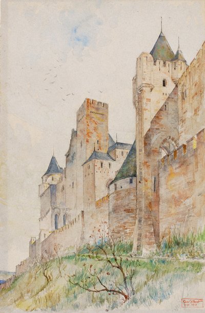 Carcassonnen taistelut, Ranska, 1913. tekijältä Cass Gilbert