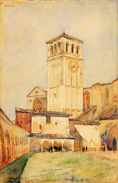 Pyhän Franciscuksen kirkko, Assisi tekijältä Cass Gilbert