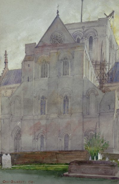 North Transept, Winchesterin katedraali, Englanti, 1910. tekijältä Cass Gilbert