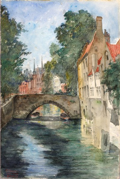Kanavalla, Brugge tekijältä Cass Gilbert