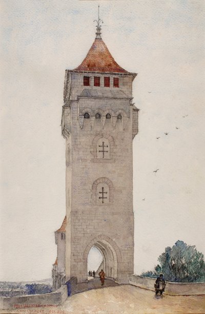Pont Valentre, Cahors tekijältä Cass Gilbert