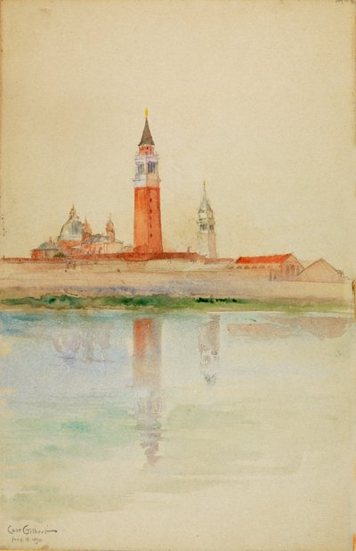 San Giorgio Maggiore, Venetsia, 1898. tekijältä Cass Gilbert