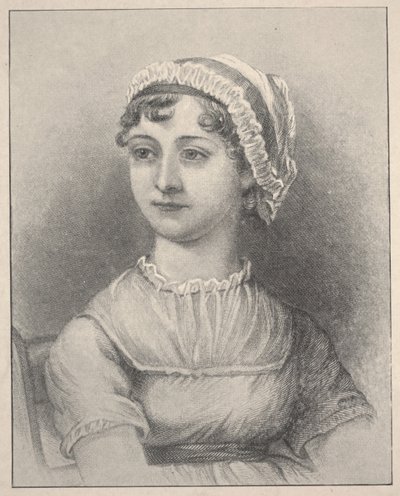 Jane Austen (kaiverrus) tekijältä Cassandra (after) Austen