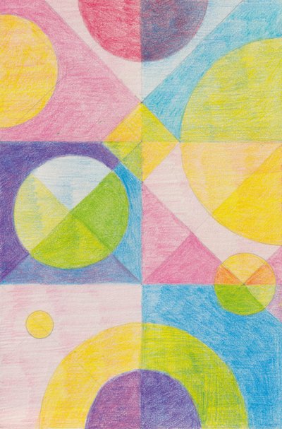 Värikkäät geometriset muodot tekijältä Catalina Somolinos