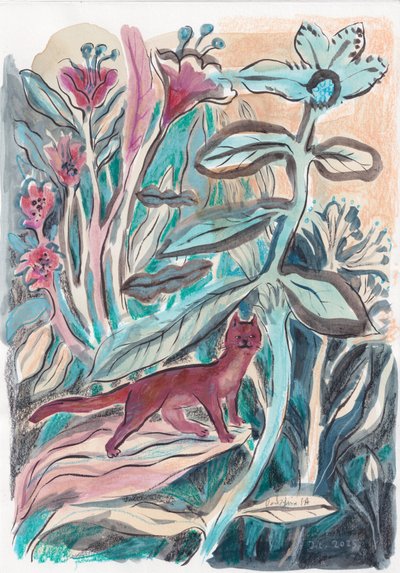 Hupaisa viidakkokissa tekijältä Catalina Somolinos