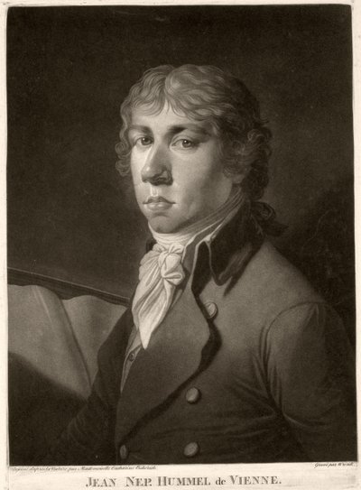 Wrenckin kaivertama Johann Nepomuk Hummel (1778-1837) tekijältä Catharina Escherich