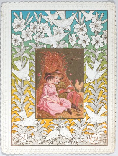 Ystävänpäivä, 1876. tekijältä Catherine Greenaway