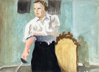 Juoni (Pariisi 1934), 2011 (öljy paperilla) tekijältä Cathy Lomax