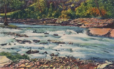 Rapid Waters, Cherokee Park, 1942 tekijältä Caufield and Shook