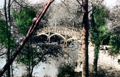 Silta Thames-joen yli Nuneham Courtenayssa, Oxfordshiressa, 1926. tekijältä Cavenders Ltd