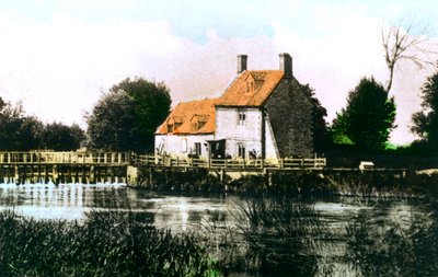 Rushey Weir, Thames-joki, 1926. tekijältä Cavenders Ltd