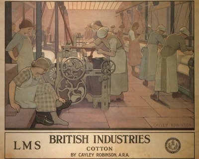 British Industries - Puuvilla, 1924 tekijältä Cayley Robinson