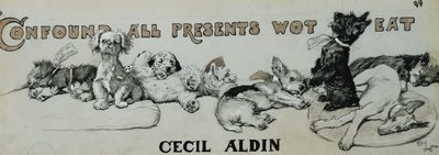 Confound All Presents Wot Eat tekijältä Cecil Charles Windsor Aldin