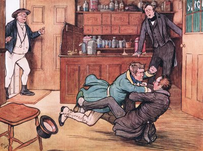 Hän kaatui Benjamin Allenin maahan tekijältä Cecil Charles Windsor Aldin