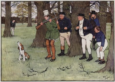 Cecil Aldinin kuvitus Pickwick Papersille tekijältä Cecil Charles Windsor Aldin