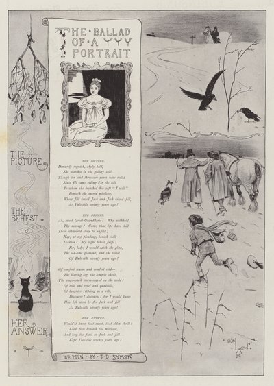 Balladi muotokuvasta, kirjoittanut J D Symon tekijältä Cecil Charles Windsor Aldin