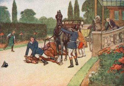 York asettui välittömästi päälaelleen estääkseen hänen kamppailunsa tekijältä Cecil Charles Windsor Aldin