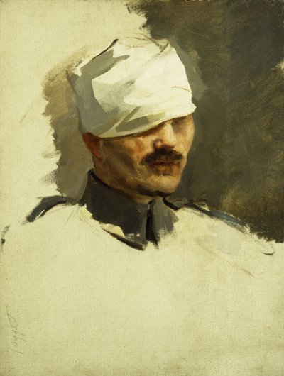 Luutnantti Jean Julien Lemordant, n. 1918 (öljy kankaalle) tekijältä Cecilia Beaux
