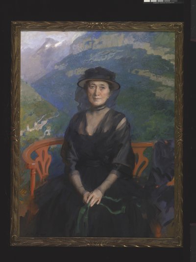 Muotokuva rouva Addison C. Harrisista (öljy kankaalle) tekijältä Cecilia Beaux