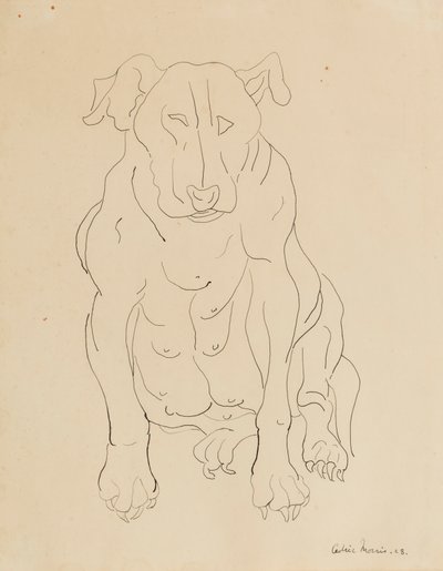 Nancy Morrisin härkäkoira tekijältä Cedric Morris