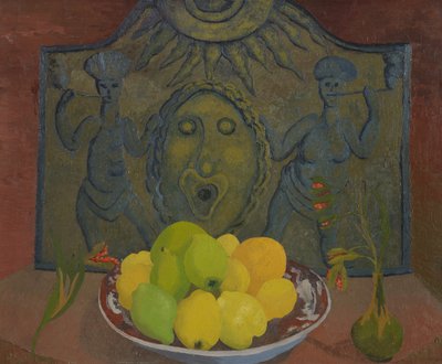 Asetelma ennen Sussexia (öljy kankaalle) tekijältä Cedric Morris