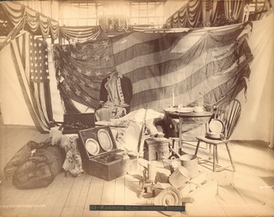 Washingtonin jäännökset - hallituksen rakennus tekijältä Centennial Photographic Co.