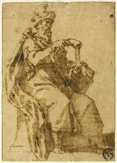 Samuel Enthroned tekijältä Cesare Nebbia