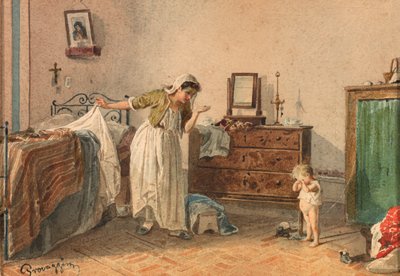 Varoitus, 1800-luku. tekijältä Cesare Provaggi