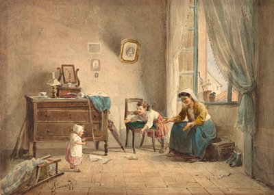 Ensimmäinen askel, 1800-luku. tekijältä Cesare Provaggi