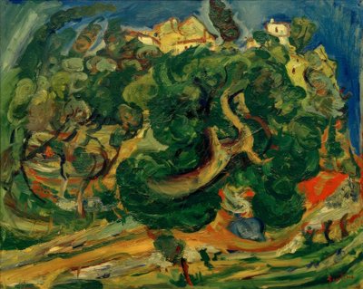Ch. Soutine, Landschaft in Südfrankreich tekijältä Chaim Soutine