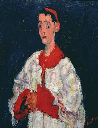 Kuoropoika, 1928 tekijältä Chaim Soutine